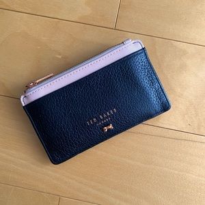 Ted Baker rose gold details cardholder